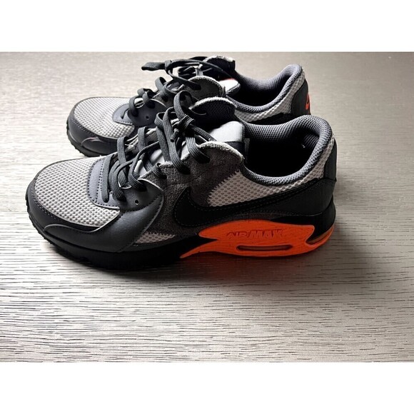 Nike Air Max Excee (DM8683-001) Gray Orange Sneakers Men Size 7 main image 4